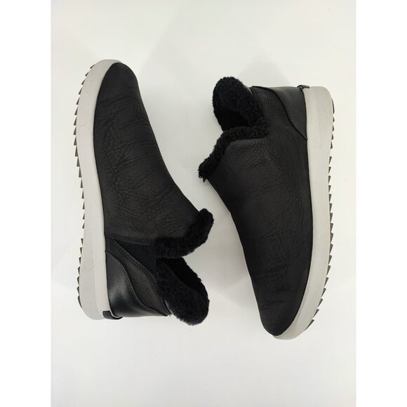 OluKai Women’s Malua Hulu Comfort Black Leather Booties Size 8.5 US - Picture 5 of 9